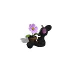Mossm Anniversary Flower Purple