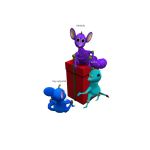 Mossm Holiday Present: Red Tall