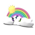Mossm Anniversary Rainbow For Babies