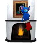 Mossm Holiday Stocking: Red Green White